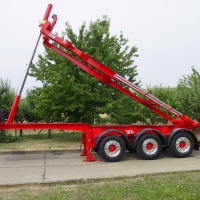 Kippcontainersattelanhänger