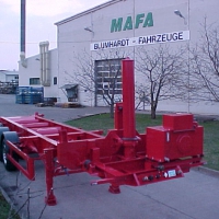 Kippcontainersattelanhänger