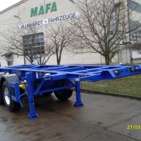 Containersattelauflieger