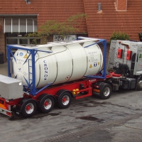 Containersattelauflieger